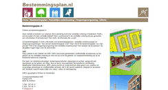 Desktop Screenshot of bestemmingsplan.nl